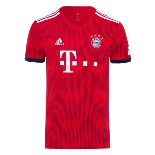 A forma do clube de futebol Bayern de Munique 2018/2019 Casa (conjunto: T-shirt + calções + leggings)