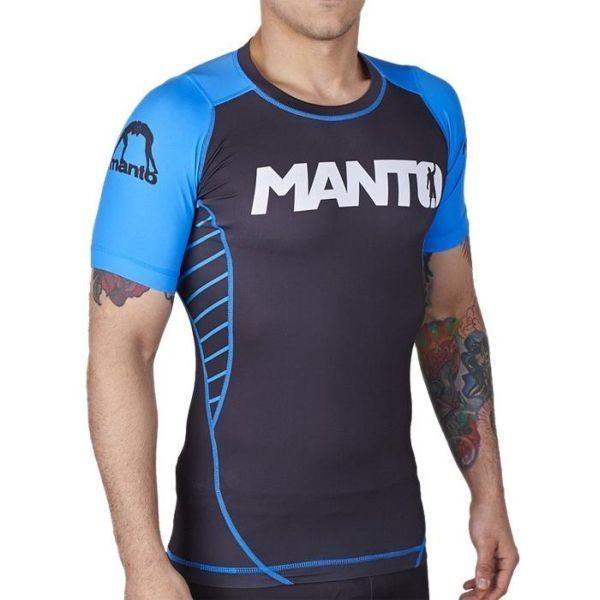 Рашгард мужской Manto Champ black - blue
