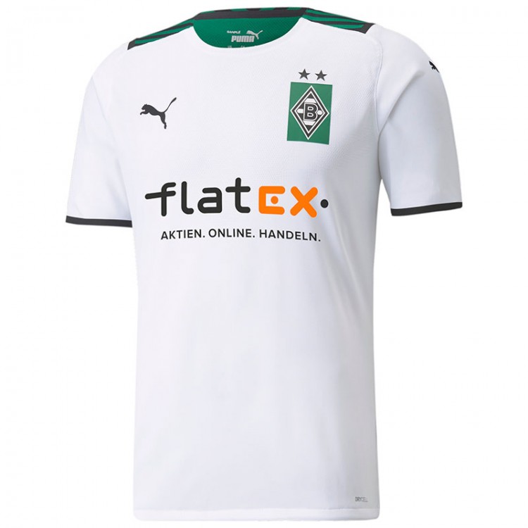Детская футболка футбольного клуба Боруссия Мёнхенгладбах  2021/2022 Домашняя  