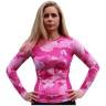 Рашгард женский Aim Military Uniqueness Skin Pink