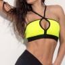 Топ спортивный Super Hot FBT 23329 Жен. Желтый