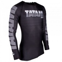 Рашгард мужской Tatami 2017 Long Sleeve IBJJF Rash Guards - Black