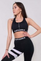 Топ спортивный Euphoria FBV11-23014 Жен. Черный