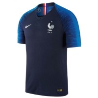 Kit de football de l'équipe nationale de France Coupe du Monde 2018 Accueil (set: T-shirt + shorts + chaussettes)