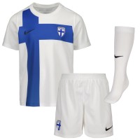 Форма сборной Финляндии 2022/2023 Домашняя (комплект: футболка + шорты + гетры)