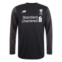 La forma masculina del portero del club de fútbol Liverpool 2017/2018 Inicio (conjunto: camiseta + pantalones cortos + polainas)