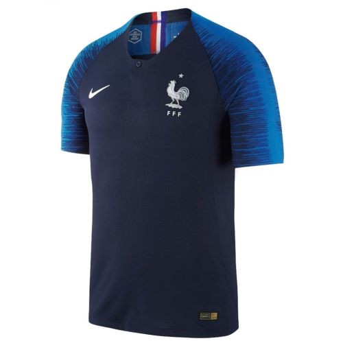 Camiseta da seleção nacional de futebol da França, Copa do Mundo de 2018 Inicio