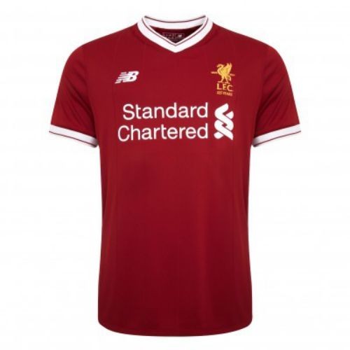 A forma do clube de futebol Liverpool 2017/2018 Inicio (conjunto: T-shirt + calções + leggings)