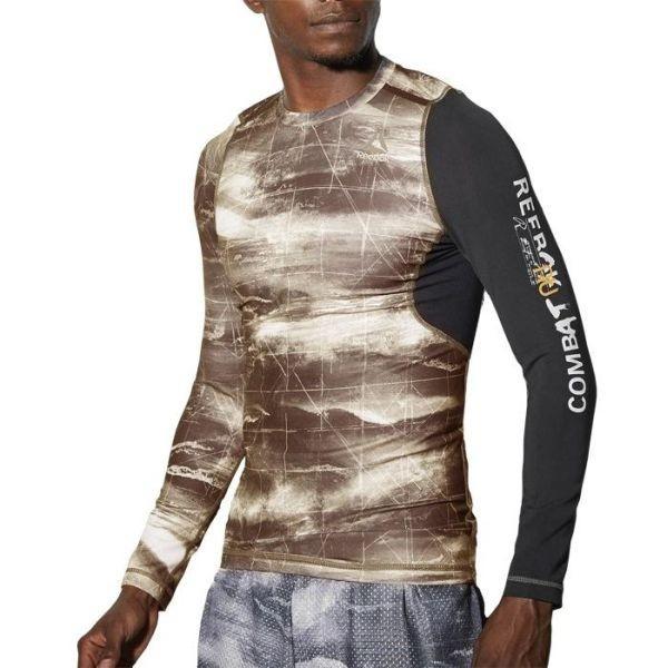 Рашгард мужской Reebok Combat - KHAKI