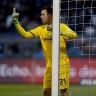 The male kit of the goalkeeper football club Darmstadt 98 2016/2017 (set: T-shirt + shorts + leggings)