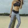 Легинсы для фитнеса Super Hot FBL 231035 Жен. Серый