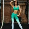 Топ спортивный Bona Fide: MuscleTop "OMG Green"