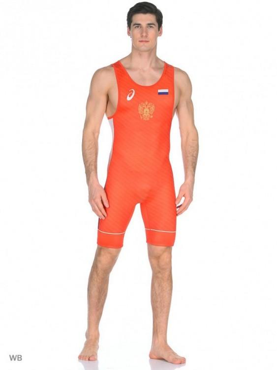 Tрико борцовское RUSSIA WRESTLING SINGLET, ASICS 1