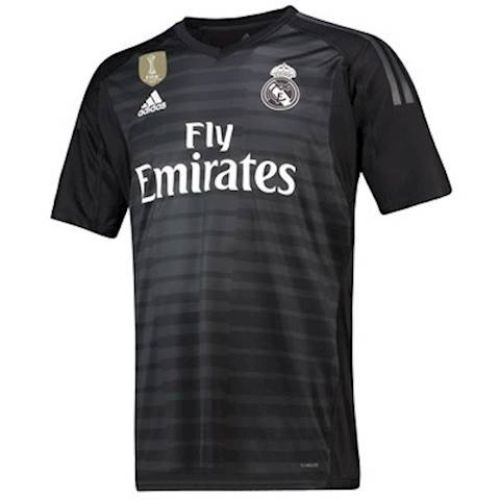 T-Shirt dos homens Goleiro Futebol Clube Real Madrid 2018/2019 Inicio