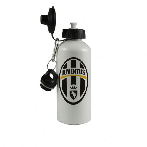 Garrafa com duas tampas do clube de futebol Juventus