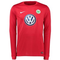T-shirt de guarda-redes de futebol masculino Wolfsburg 2016/2017