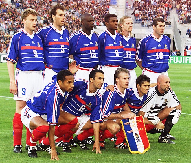 Сборная франции по футболу 1998 фото