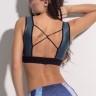 Топ спортивный Super Hot FBT 23417 Жен. Серый