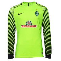 T-shirt masculina de futebol do goleiro Werder 2016/2017