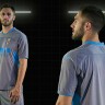 A forma do clube de futebol Villarreal 2017/2018 (conjunto: T-shirt + calções + leggings)