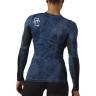 Рашгард женский Reebok Combat - navy