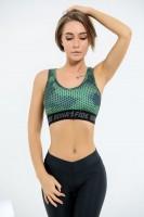 Топ спортивный Bona Fide: Top Mini "Green Grid"