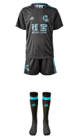 Forme de Soccer Club Real Sociedad 2016/2017 (ensemble: T-shirt + shorts + leggings)