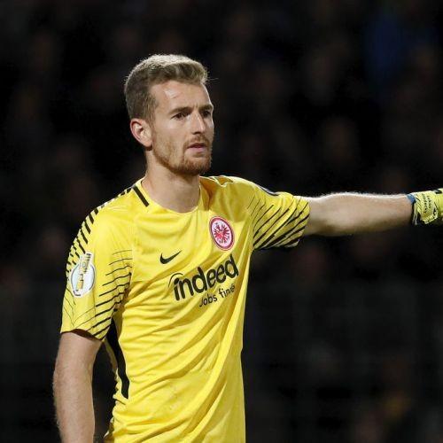 Men's T-shirt goalkeeper football club Eintracht 2016/2017 Away