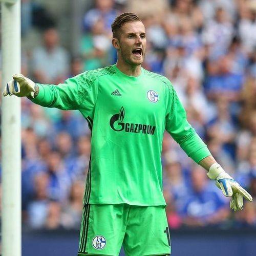 Men's T-shirt goalkeeper football club Schalke 04 2016/2017 Home