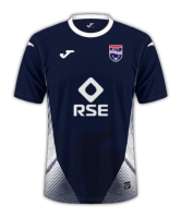 Форма футбольного клуба Росс Каунти 2023/2024 (комплект: футболка + шорты + гетры) 