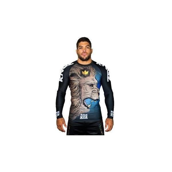 Рашгард мужской Kingz Kimonos Royal Lion V2