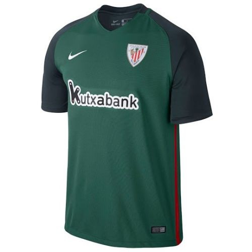 A forma do clube de futebol Athletic Bilbao 2016/2017 Convidado (conjunto: T-shirt + calções + leggings)