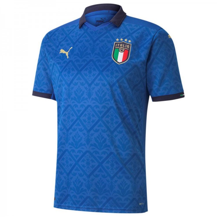 Форма сборной Италии 2020/2021 Домашняя (комплект: футболка + шорты + гетры) 