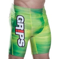 Мужские компрессионные шорты Grips Acid Green
