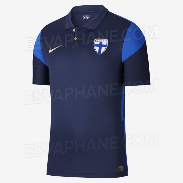 Форма сборной Финляндии 2020/2021 Гостевая (комплект: футболка + шорты + гетры)