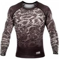 Рашгард мужской Venum Tropical Black/Grey L/S