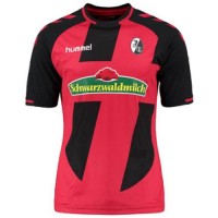 T-shirt do clube de futebol Freiburg 2016/2017 Inicio