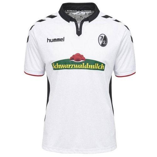 The kit of the football club Freiburg 2017/2018 Away (set: T-shirt + shorts + leggings)