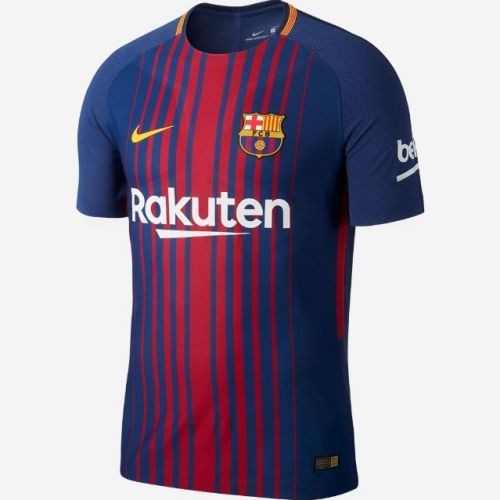 T-shirt do clube de futebol Barcelona 2017/2018 Inicio