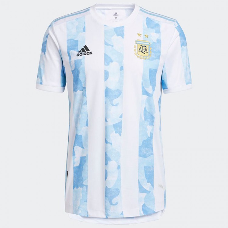 Форма сборной Аргентины 2020/2021 Домашняя (комплект: футболка + шорты + гетры) 