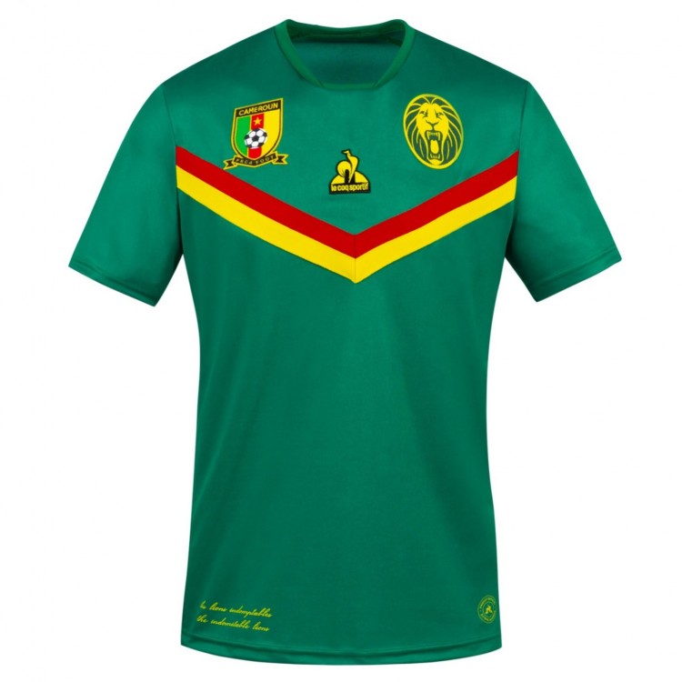 Форма сборной Камеруна по футболу 2020/2021 Домашняя  (комплект: футболка + шорты + гетры)