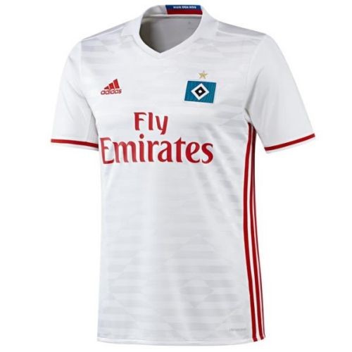 A forma do clube de futebol Hamburgo 2016/2017 Inicio (conjunto: T-shirt + calções + leggings)