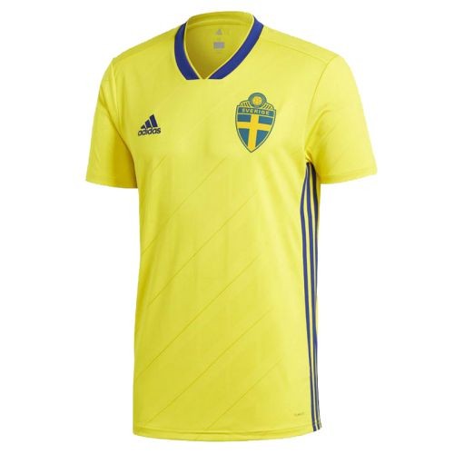 Camiseta del equipo nacional de fútbol de Suecia World Cup 2018 Inicio
