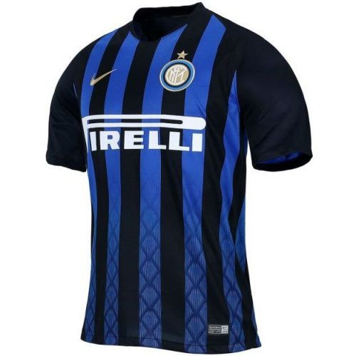 T-shirt infantil de futebol do clube Inter de Milão 2018/2019 Inicio