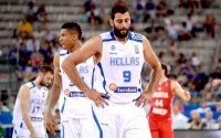 Баскетбольная форма Греция детская белая 2017/18 2XS