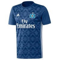 La forma del club de fútbol Hamburgo 2017/2018 Invitado (conjunto: camiseta + pantalones cortos + polainas)