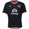 A forma do time de futebol Everton 2016/2017 Convidado (conjunto: camiseta + shorts + leggings)