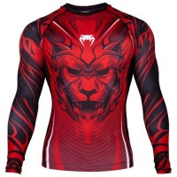 Рашгард мужской Venum Bloody Roar L/S - Black/Red