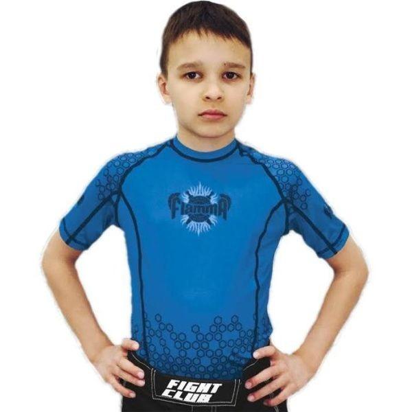 Рашгард детский Flamma blue