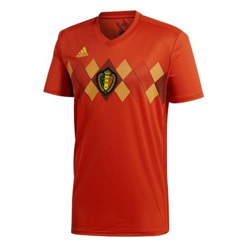 El uniforme del equipo nacional de fútbol de Bélgica World Cup 2018 Inicio (set: camiseta + shorts + leggings)